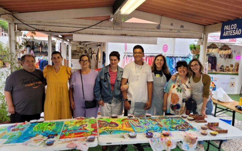 CRID - Workshop de Pintura na Feira do Estoril / FIARTIL