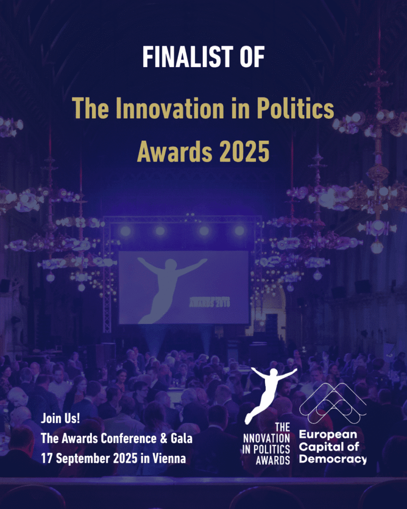 O CRID é finalista nos Innovation Politcs Awards