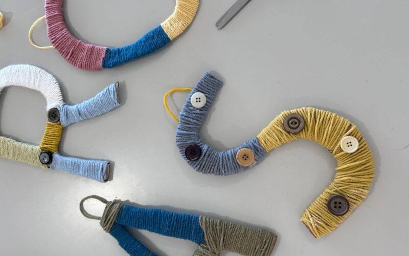 Decoração manual dos quartos do Lar Residencial