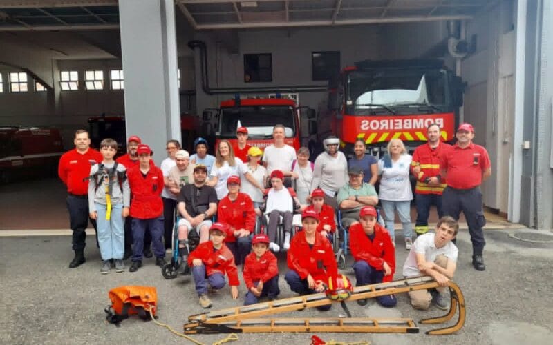 Uma visita muito especial aos Bombeiros Voluntários de Alcabideche