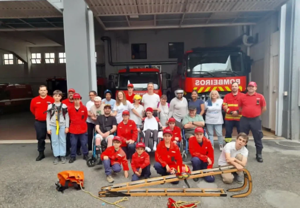 Uma visita muito especial aos Bombeiros Voluntários de Alcabideche