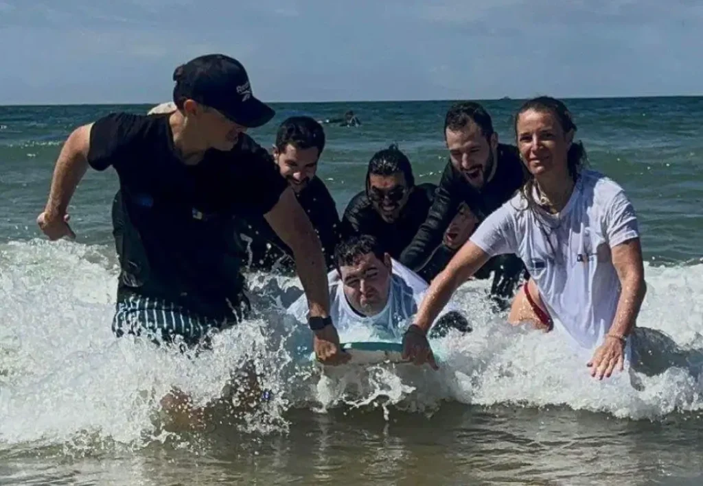 O CRID no Tour de Surf Adaptado da Europe XXI