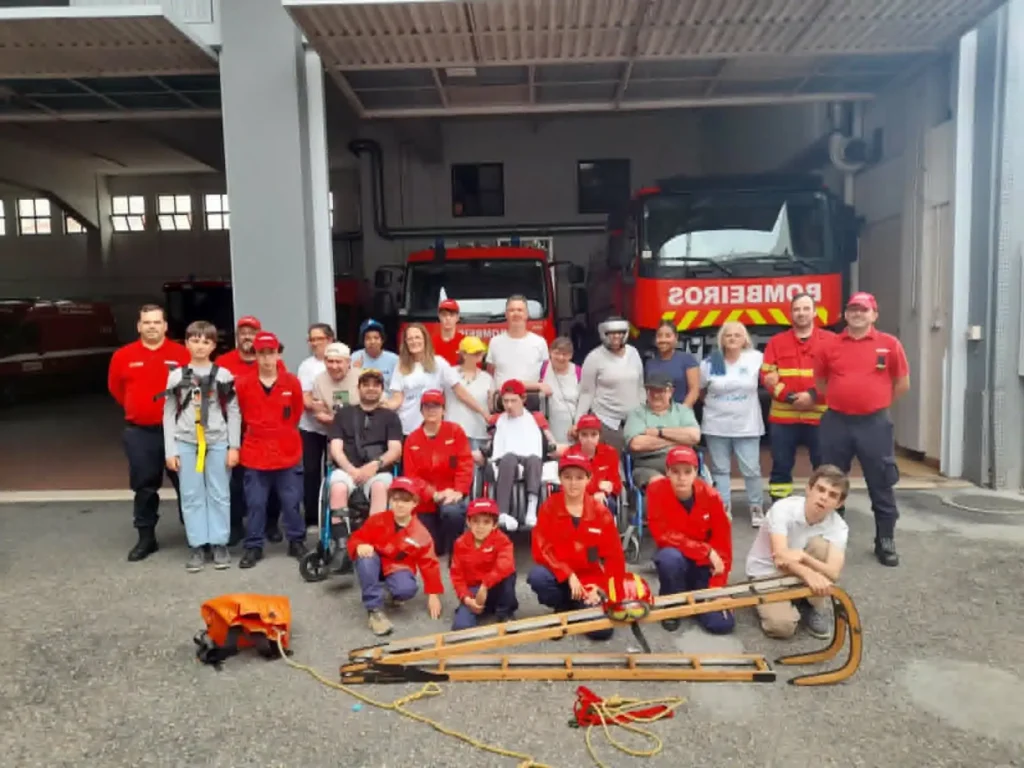 Uma visita muito especial aos Bombeiros Voluntários de Alcabideche